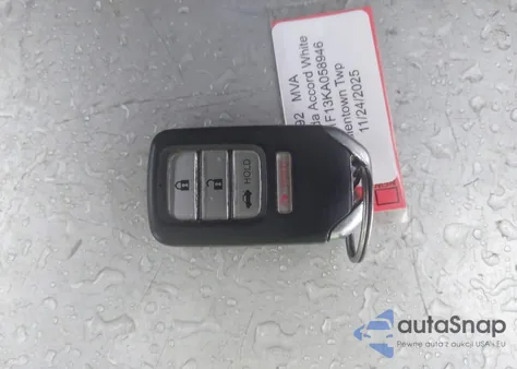 2019 Honda Accord Lx z USA, uszkodzony, nr VIN 1HGCV1F13KA058946